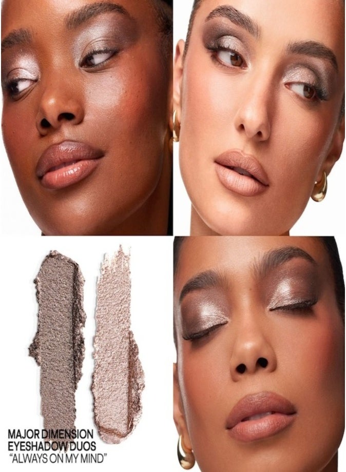 باتريك تا ثنائي ظلال العيون باتريك تا ميجور دايمنشن آي إيلوجن 4 مل - ظلال كريمية وبودرة عالية اللمعان، دائماً في بالكِ - Image 3